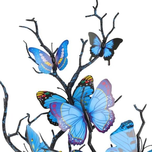 Butterfly Crown Headband | Monarch Fascinator Hat | Tea Party & Halloween - Picture 4 of 5